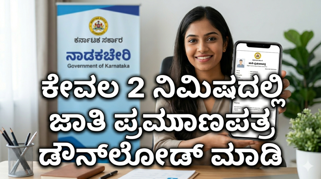 Caste Certificate Download