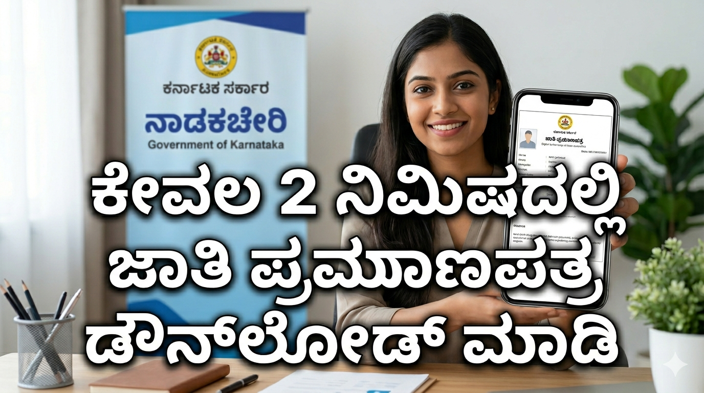 Caste Certificate Download